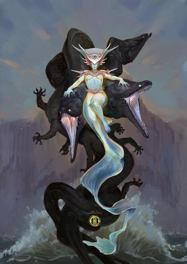 Lady of the Sea Cliff