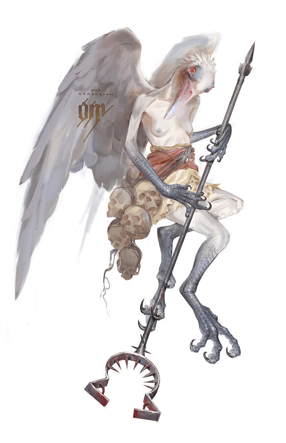 Harpy Design (Personal Work)